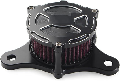 ya 10 9.16 zhengce Black Air Cleaner Red Intake Filter Kit Fit for Harley Dyna Softail Road Ki