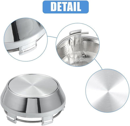 ya 4 8.14 1Pc 61mm Wheel Hub Center Cap Cover Hubcaps Rim Car Hubcap Black Racing B-Type