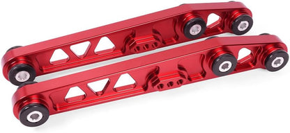 ya 13 9.15 baidi Red 1 Pair Billet Rear Lower Control Arm Set For 94-01 Integra 92-95 for Civic EG