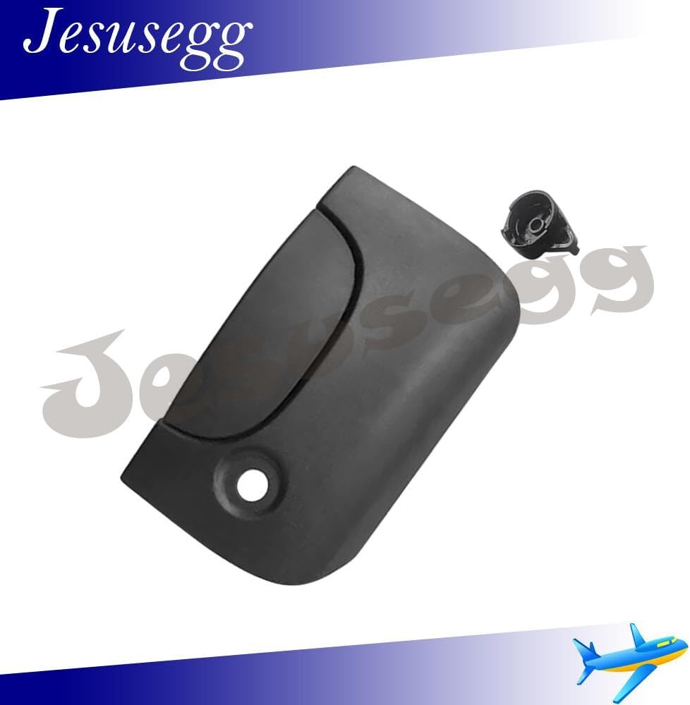 ya 9 10.24 1 Pcs Rear Door Tailgate Handle Black Plastic for Renault for Kangoo 1997-2007