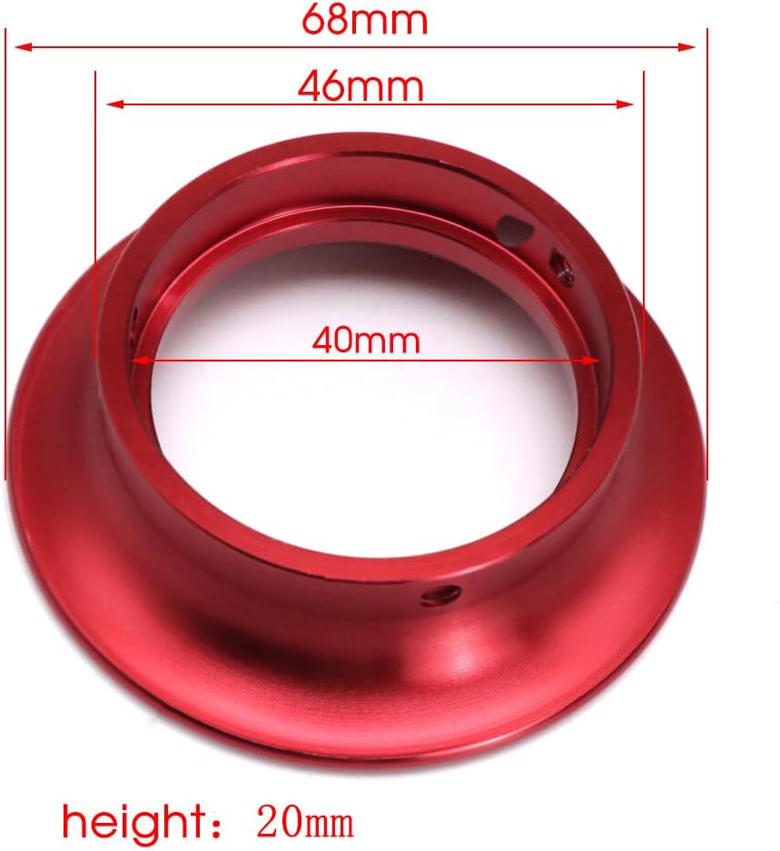 ya 5 8.10 Carburetor Carb 40mm Air Filter Cup Velocity Stack CNC Replacement Universal