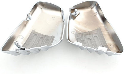 ya 23 10.7 baidi Motorcycle Chrome Side Battery Fairing Cover for Yamaha 700 750 1000 1100 86-21
