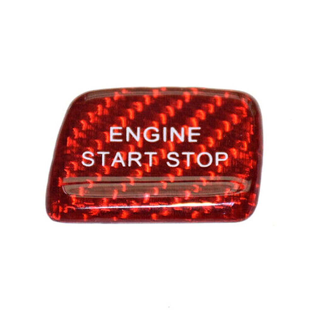 ya 3 8.24 baidi Internal Engine Start Stop Button Cover Sticker for Chevrolet Camaro Carbon Fiber