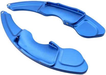 ya 5 8.24 baidi Pair Blue Steering Wheel Shift Paddle Shifter Extension Trim for Lexus RC NX is
