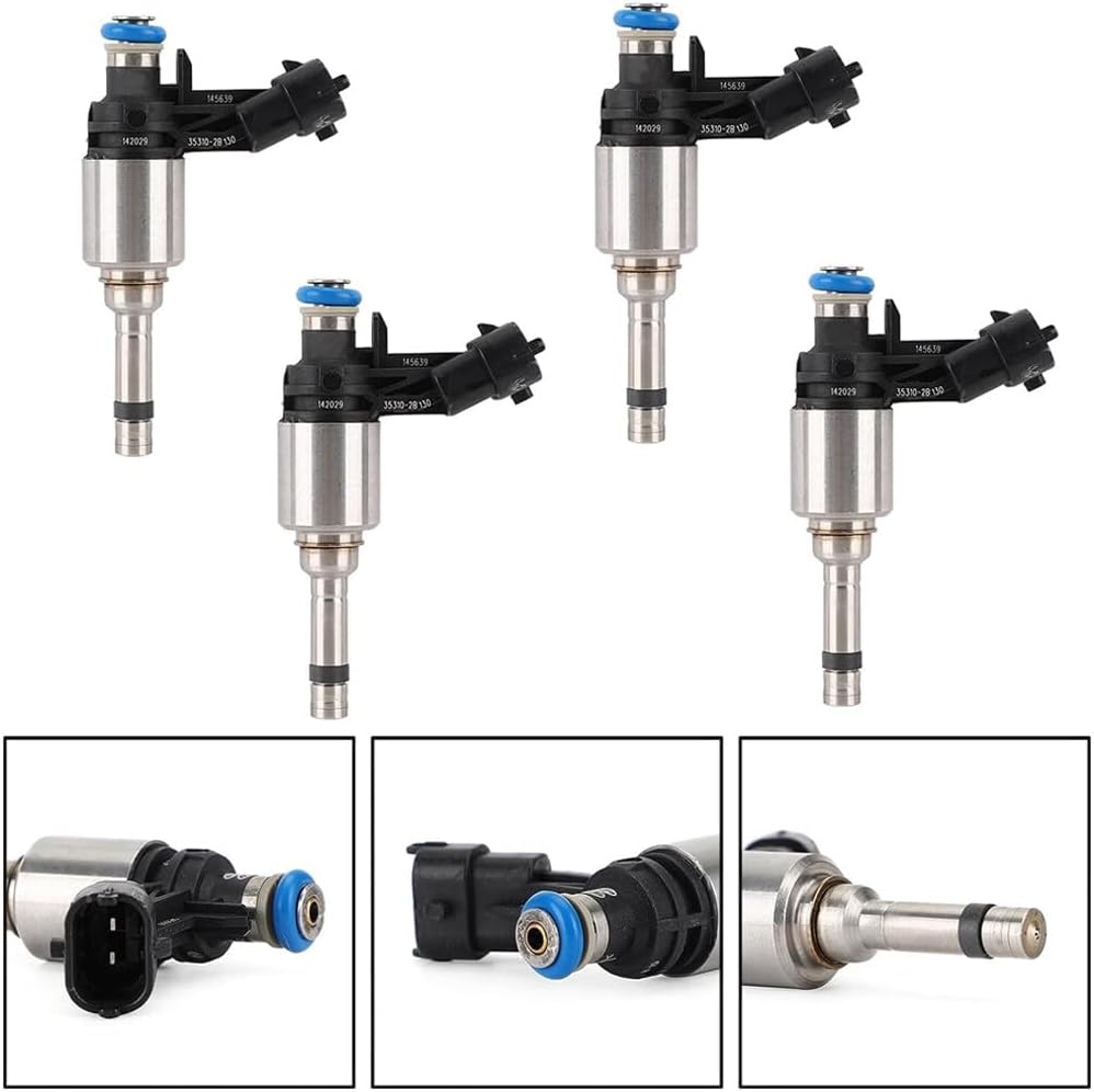 ya 10 9.16 baidi 4X Fuel Injector for Kia Rio Soul for Hyundai Accent for Veloster 1.6L 12-17 35310-2B130