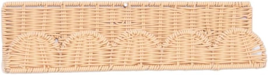 ya 14 9.20 baidi Rattan Woven Wall Basket for Aesthetic Touch in Bedroom and Living Room-1