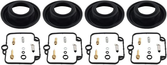 ya 2 8.15 Carburetor Repair Kit Carb Plunger Diaphragm for Suzuki GSX750F GR78A 1989-1996