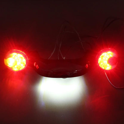 ya 4 8.10 Smoked Lens LED Indicator Rear Lamp for Harley Touring 2010-2019