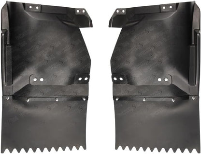 ya 7 8.24 baidi Pair MUD Guard with Flap for Isuzu NPR NPR-HD NQR NRR Front Wheel 2008-2023