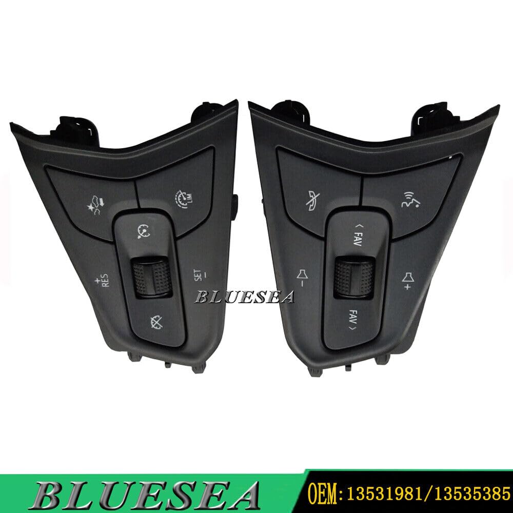 ya 5 8.24 baidi OE Steering Wheel Switch for Home GM 13531981 Black for Chevrolet Trailblazer