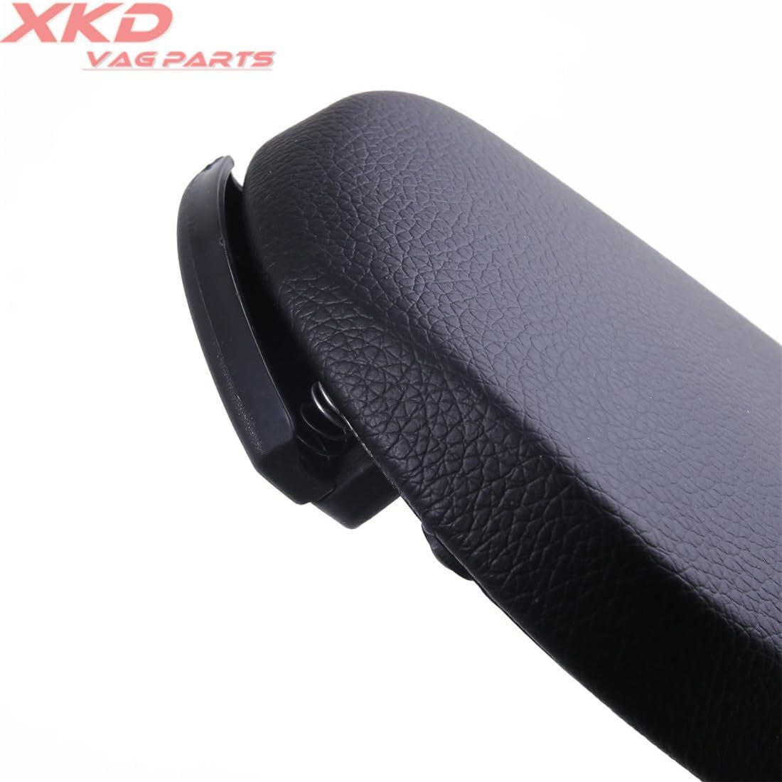 ya 5 8.10 10* Black Leatherette Center Console Armrest Cover Lid for VW for JETTA for Golf Beetle