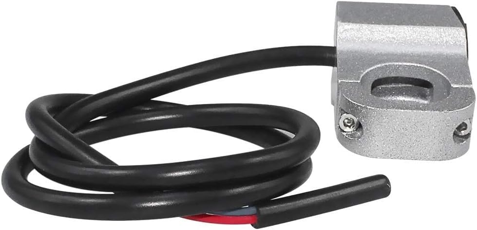 ya 4 8.14 Silver 12V Motorcycle Switch Handlebar 22mm Motorcycle Switch On/Off Button