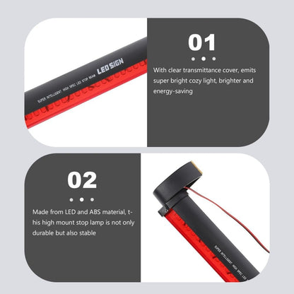 ya 13 9.15 baidi 1Pc Car High Mount Stop Lamp Premium Auto Brake Light Useful Car Accessory