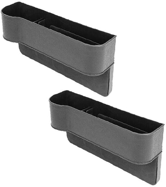 ya 6 8.14 2PCS Plastic Car for SEAT Gap Filler Organizer Storage Box Pocket Organizer Holder