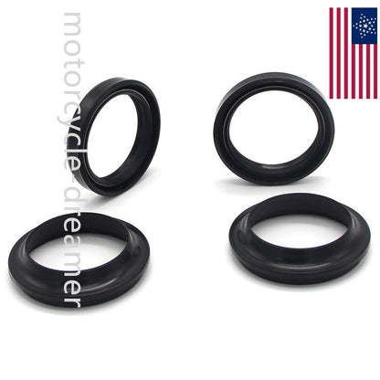 ya 13 9.15 baidi for Triumph Fork Dust Wiper Seals Kit Daytona 600 03-05/ Speed Four 600 2002-05