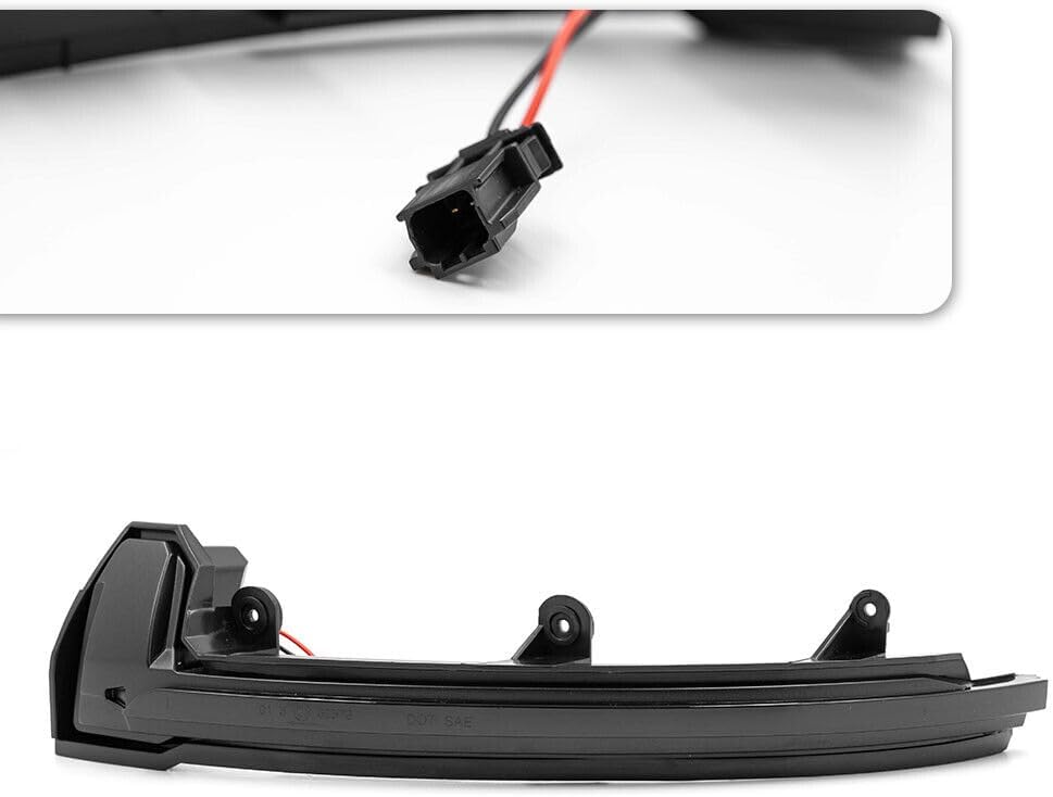 ya 7 8.24 baidi 2pcs LED Sequential Side Mirror Light Signal Flasher for Porsche for Cayenne 2015-2018