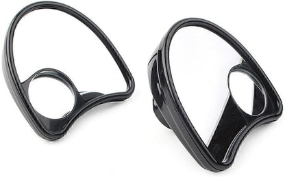 ya 2 8.15 Rear Side Wide Angle Blind Spot Mirror Fairing Mount for Touring Street Glide po