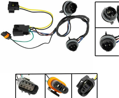 ya 10 9.16 zhengce 25962806 Headlight Wiring Harness For 2007-14 Silverado 1500 2500 3500
