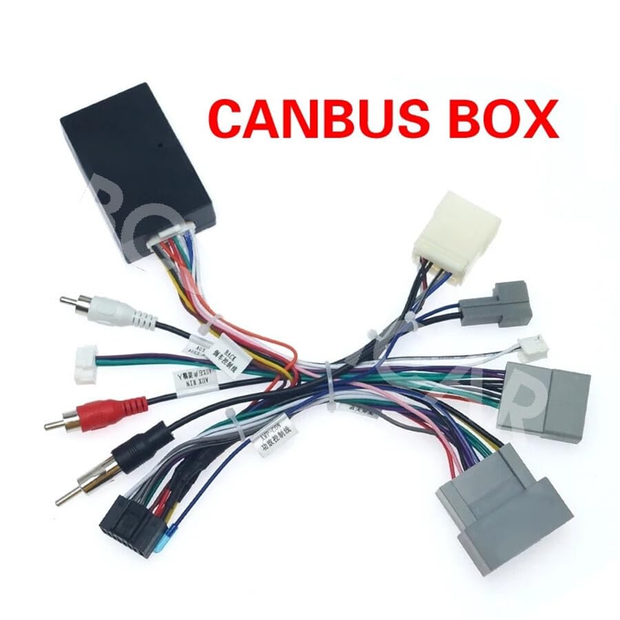 ya 6 8.14 Car Stereo Radio Wiring Harness Adaptor Loom Fit for Honda for Civic CRV 2012-2015