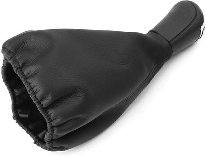 ya 4 8.14 for Mercedes-Benz C Class W203 S203 6 Speed Gear Shift Knob Leather Boot Leather