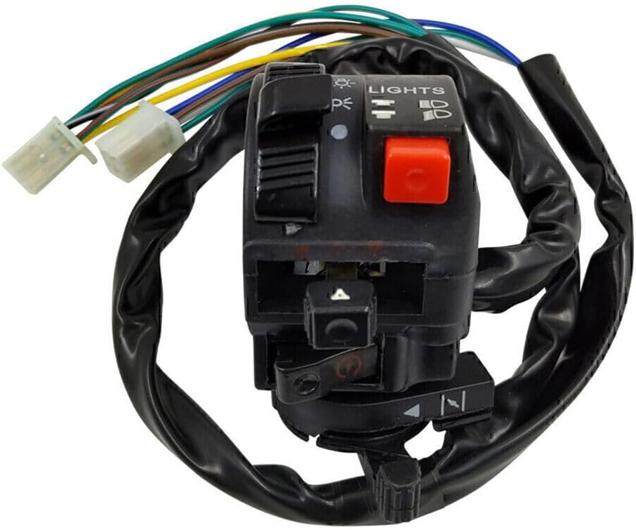ya 4 8.14 7/8 22mm Handlebar High/Low Beam On/Off Start Kill Headlight Throttle Switches