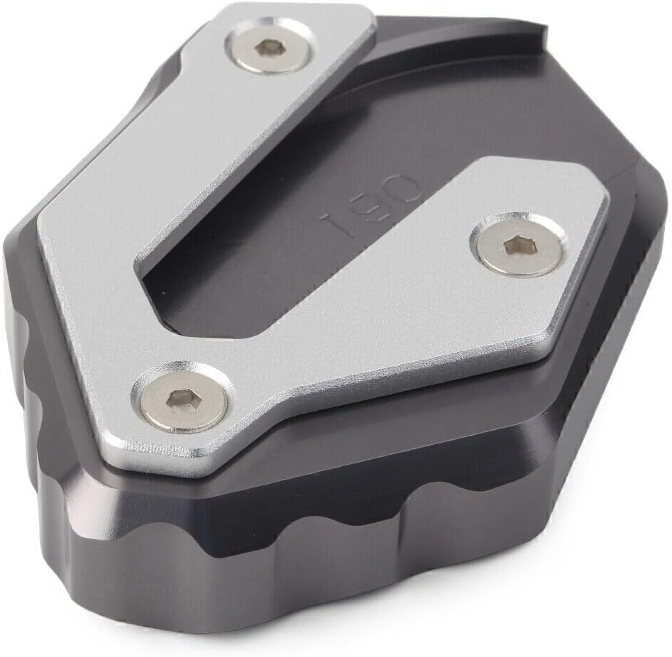 ya 2 8.15 Kickstand Side Stand Extension Pad Fit for Yamaha MT-07 14-18 XSR700 16-17 Titanium