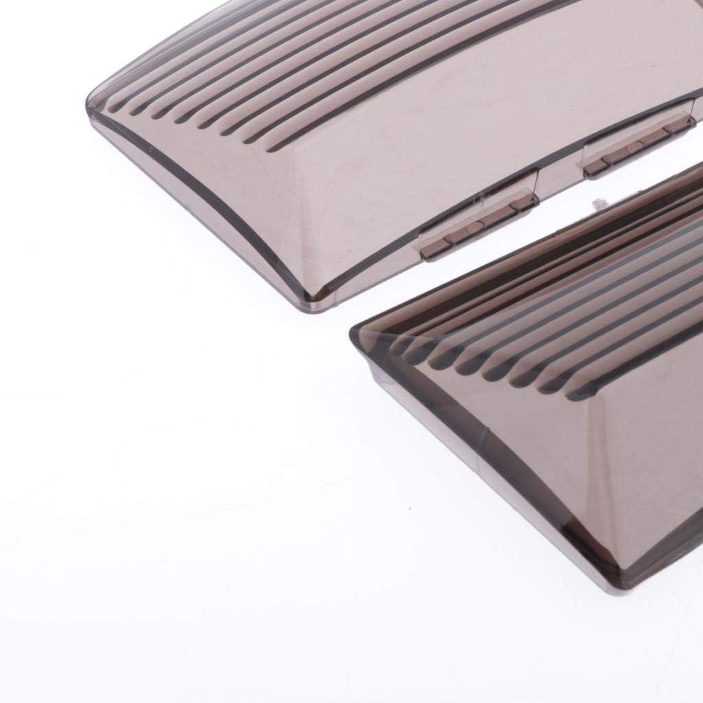 ya 23 10.7 baidi Front & Rear Fender Tip Light Smoke Lens Cover for Harley-Davidson Electra Glide