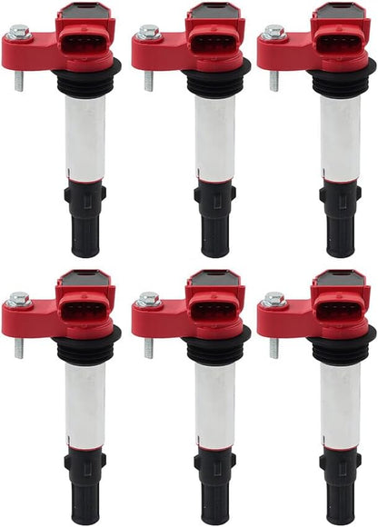 ya 9 10.24 D510A 6PCS Ignition Coil Pack for GMC Acadia for Buick For for Cadillac SRX CTS STS