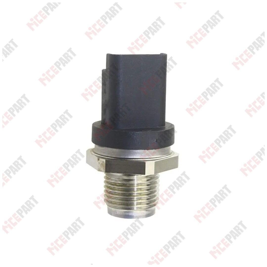 ya 6 8.14 Fuel Rail Pressure Sensor 9641509480 Compatible with for Peugeot 206 307 1.4 HDI