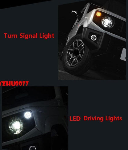 ya 9 10.24 LED Driving Lights & LED Turn signal light 2pcs for Suzuki 2019-2021 for Jimny JB74