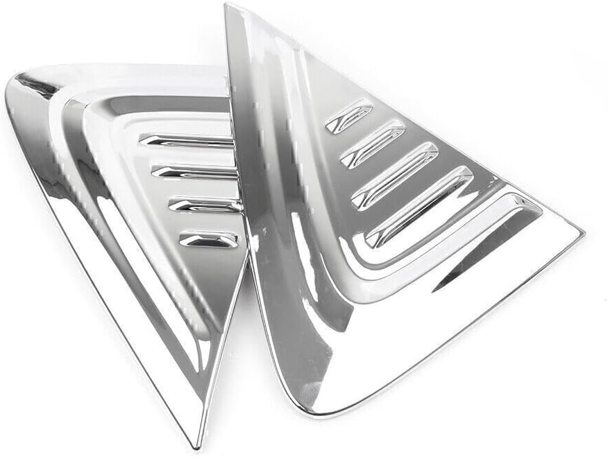ya 4 8.14 Chrome Side Marker Fender Air wing Vent Trim M Cover for Toyota C-HR 2016-2018
