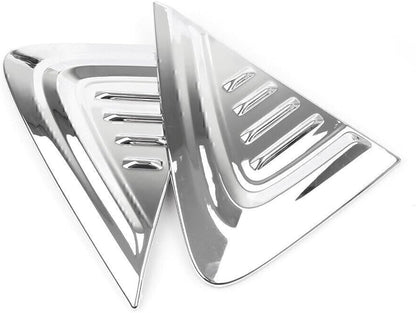 ya 4 8.14 Chrome Side Marker Fender Air wing Vent Trim M Cover for Toyota C-HR 2016-2018