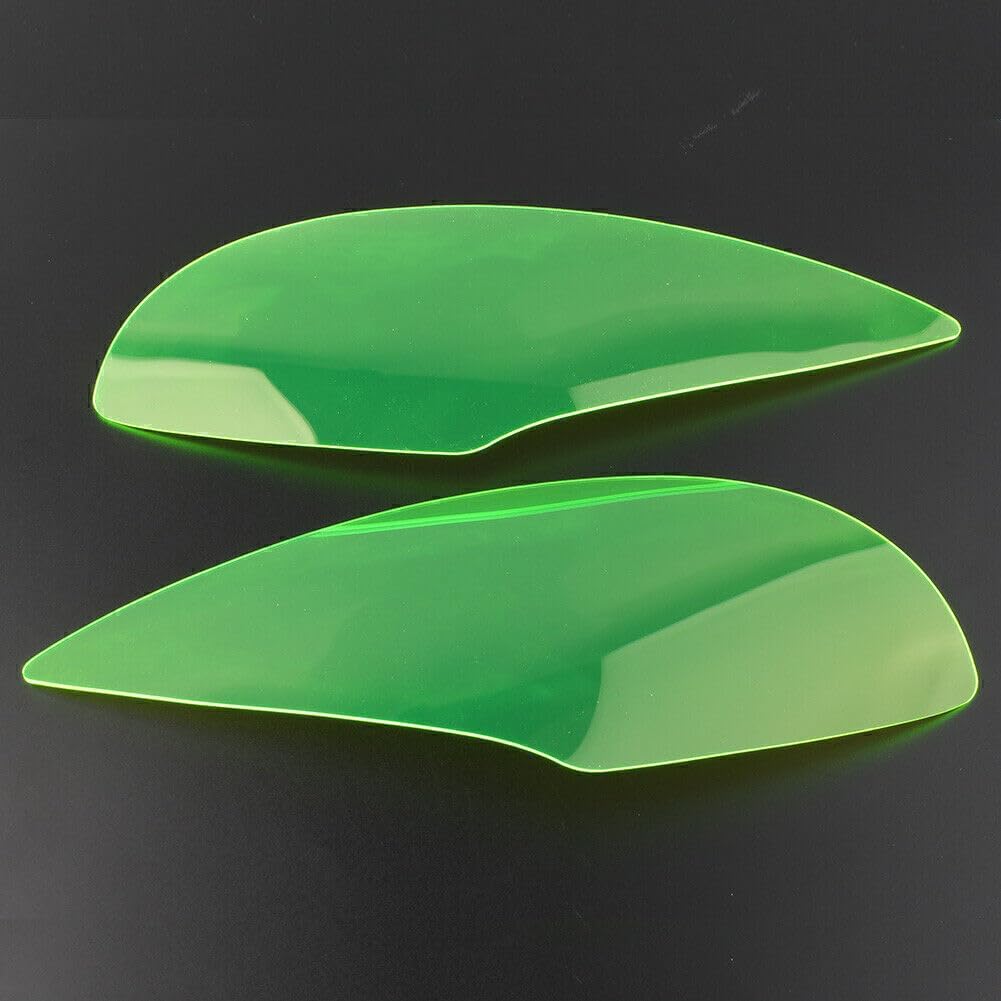 ya 23 10.7 baidi for Suzuki Burg for MAN 650 2015-2020 Headlight Guard Shield Screen Lens Cover Green