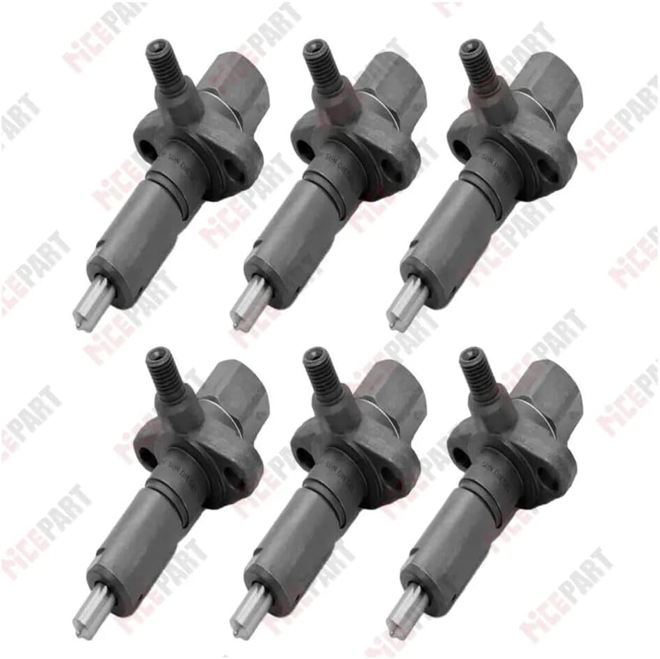 ya 12 10.8 baidi 6Pcs Fuel Injector 2645K008 Compatible with Perkins Engine 6.3544 Delphi 5281636