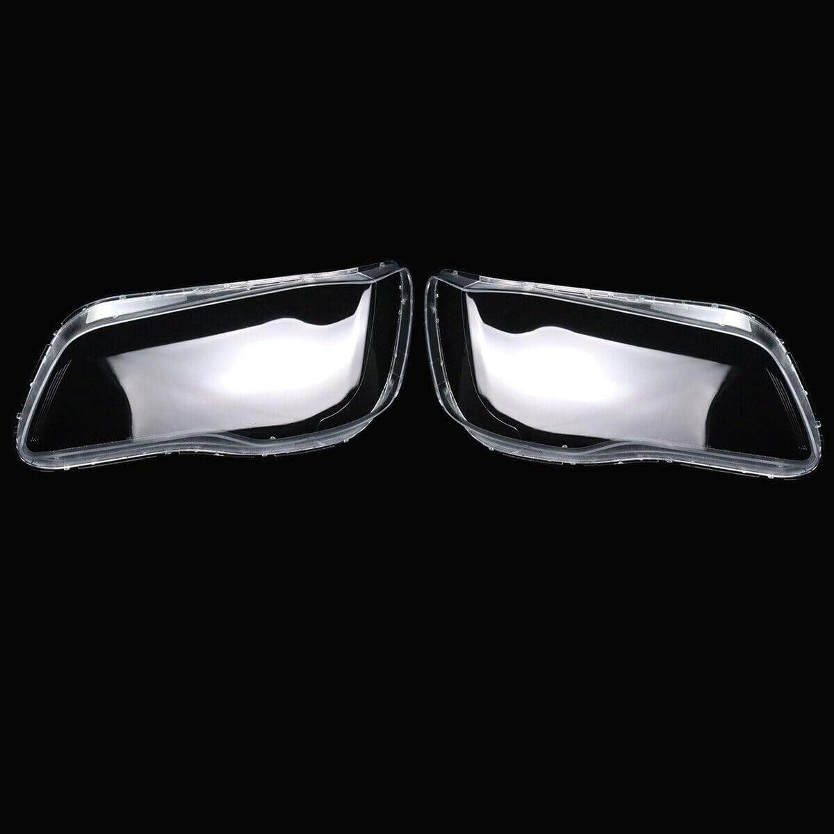 ya 7 8.24 baidi Pair Front Headlight Lens Cover LH+RH For 2011 2012 2013 2014 for Chrysler 300
