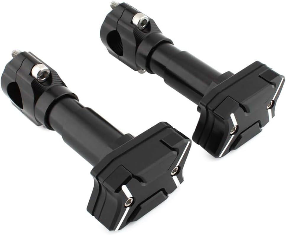 ya 4 8.8.2 Universal Modified Engine Guard Crash Bar F for Ram e Protector 22mm-30mm Pair Black