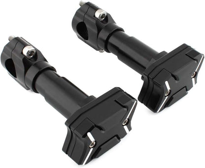 ya 4 8.8.2 Universal Modified Engine Guard Crash Bar F for Ram e Protector 22mm-30mm Pair Black