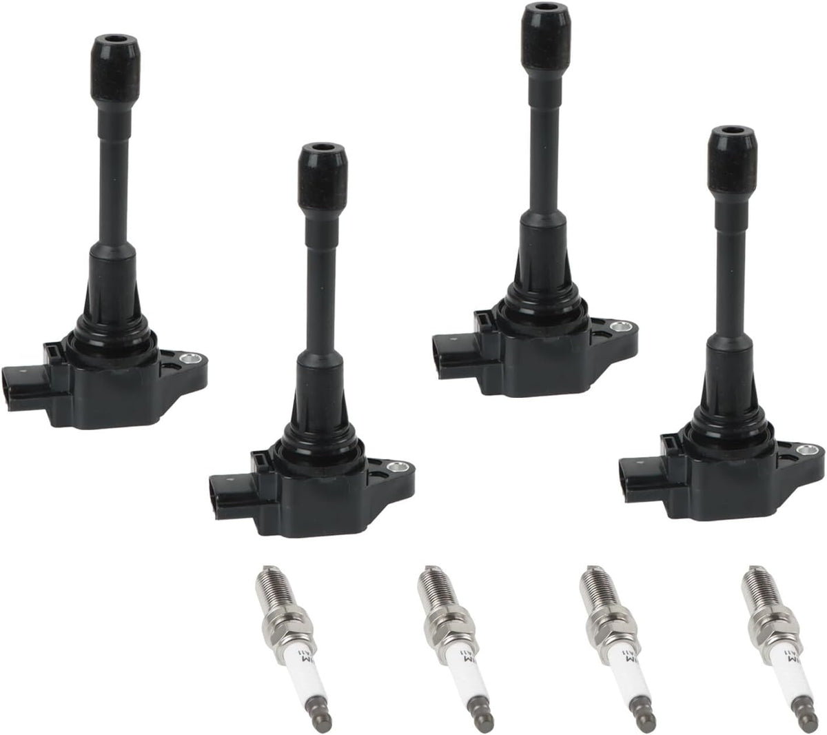 ya 9 10.24 Ignition Coil & Spark Plug Kit for 07-19 for Nissan for Altima Sentra Rogue Versa