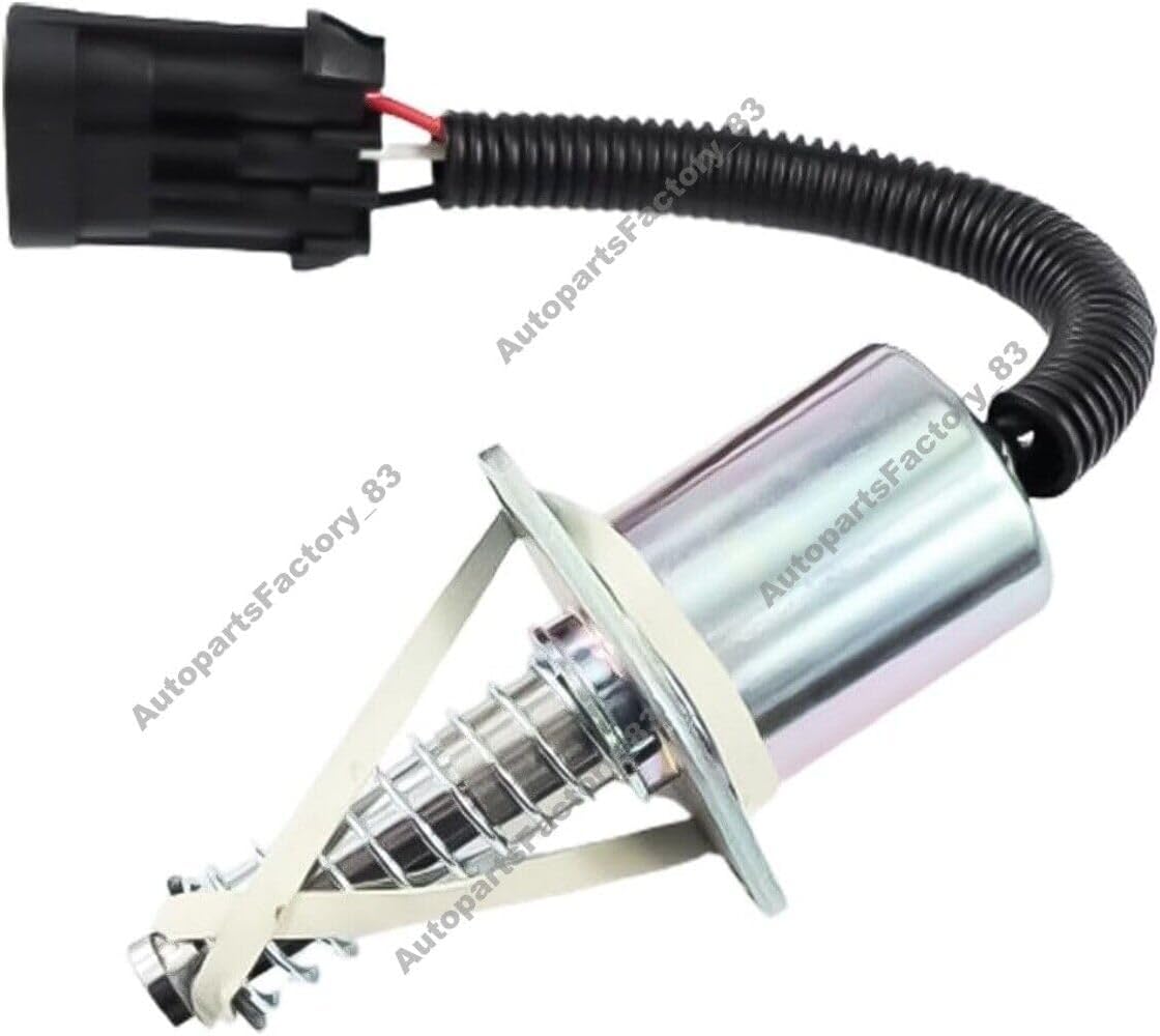 ya 4 8.24 baidi 12V Diesel Shutoff Solenoid Valve 7136559 6681512 for Bobcat Loader 450 453 463