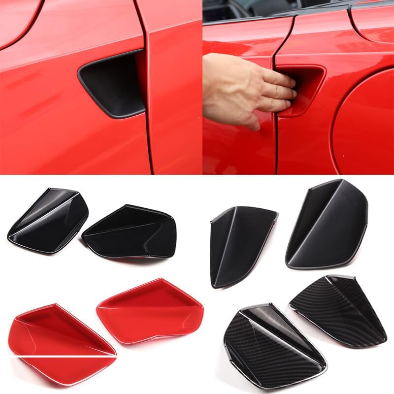 ya 10 9.16 baidi Exterior Door Handle Bowl Body Molded Cover Trim Fits 2014-2019 for Corvette C7-
