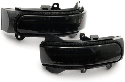ya 7 8.24 baidi Smoked Lens Dynamic Amber LED Side Mirror Turn Signal Lights for 08-16 for Scion tC xB