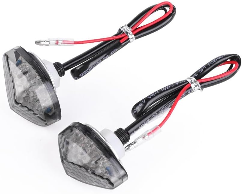 ya 13 9.15 baidi Front LED Flush Turn Signal Light Flash Indicator for Honda CBR125R 600RR 1000RR
