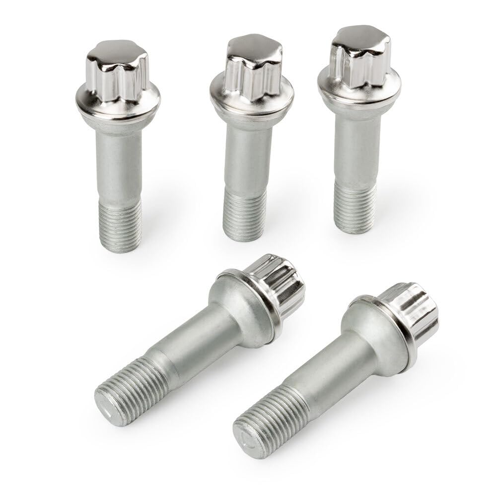 ya 5 8.10 5-piece Wheel Lug Bolt and nut kit for Mercedes-Benz W220 W204 W164 W251 0009905407