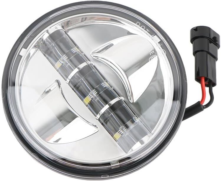 ya 4 8.14 4.5 LED Motorrad Scheinwerfer 27W f¨¹r Harley Night Rod Rocker Sportster Glide