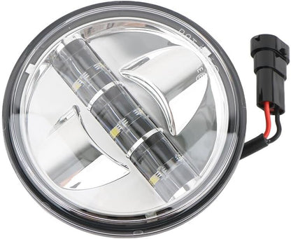 ya 4 8.14 4.5 LED Motorrad Scheinwerfer 27W f¨¹r Harley Night Rod Rocker Sportster Glide