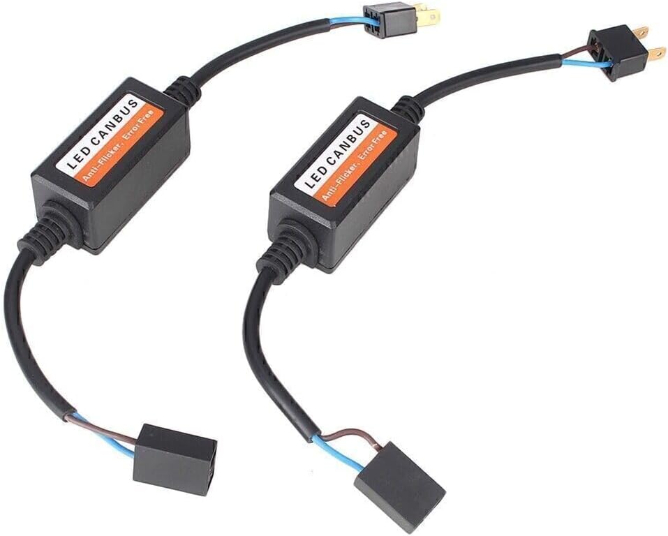 ya 11 9.14 zhengce 12V H7 LED Warning Canceller Error Load Resistance Anti Flashing Canbus Dec