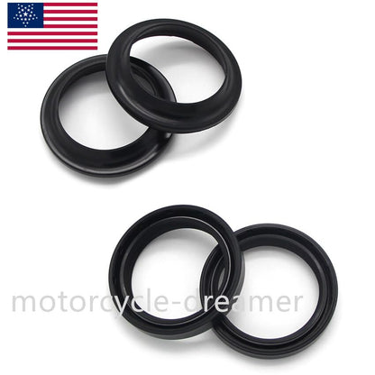 ya 13 9.15 baidi for Yamaha Fork Dust Wiper Seals Kit YZ125 YZ250 88-1995 FZ1 FZ1N FZ1S 2006-2014