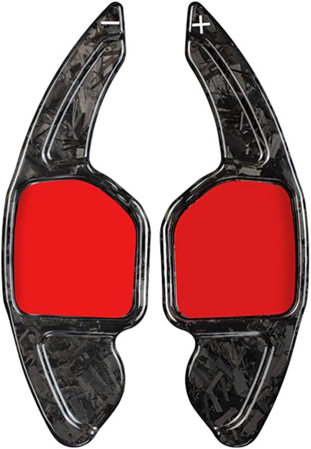 ya 10 9.16 zhengce Carbon Fiber Steering Wheel Paddle Shifter Extension 2PCS Fit for Audi S6 S