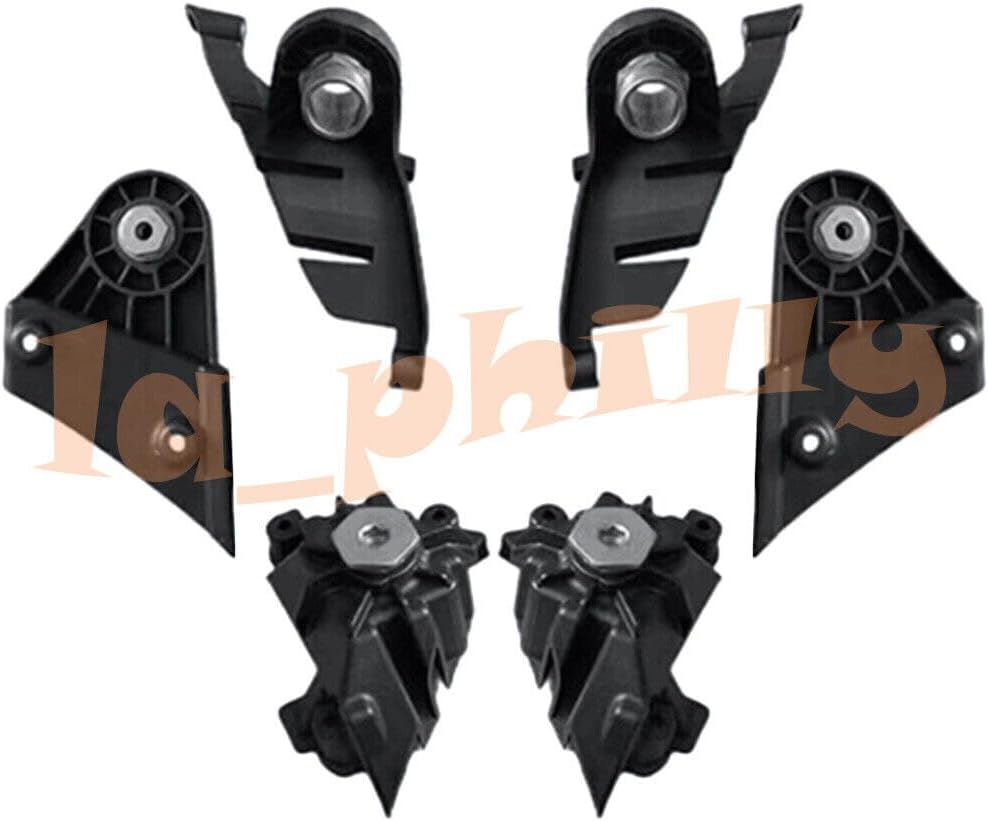 ya 9 10.24 for Mercedes-Benz E CLASS W212 RH&LH Headlight Bracket Repair Kit Replacement