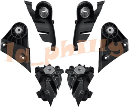 ya 9 10.24 for Mercedes-Benz E CLASS W212 RH&LH Headlight Bracket Repair Kit Replacement